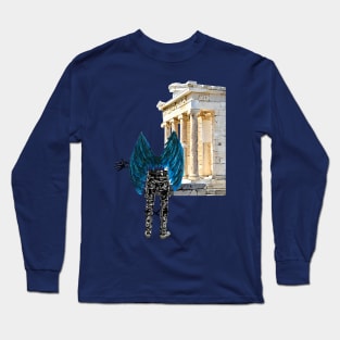 Blue Wings Long Sleeve T-Shirt